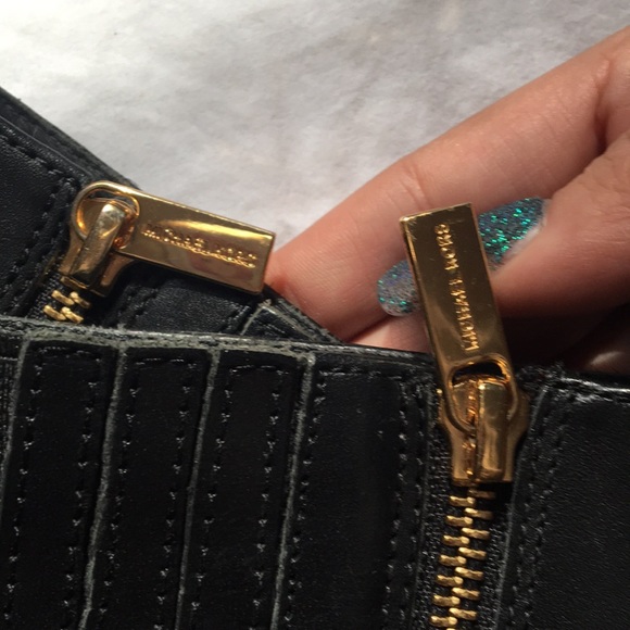 Michael Kors Boots - Leather and Logo Riding - Picture 6 of 12